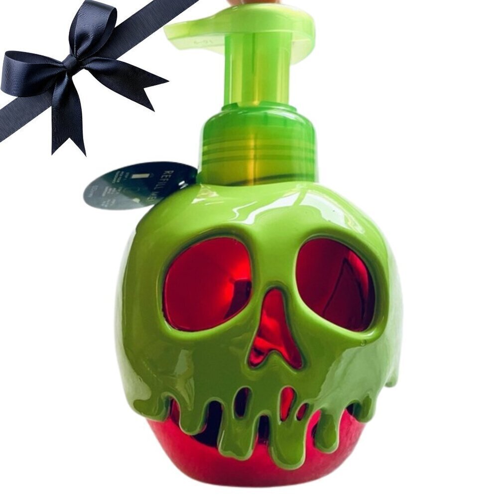 🍎✨ NWT Bath & Body Works – Evil Queen Poison Apple Foaming Soap Dispenser 🖤